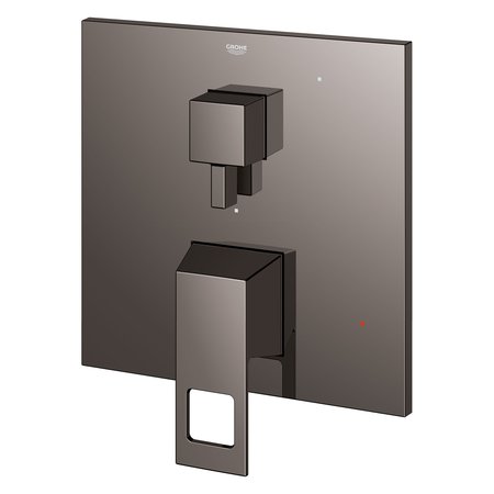 Grohe Eurocube Pressure Balance Valve Trim With 2-Way Diverter With Cartridge, Gray 29422A00